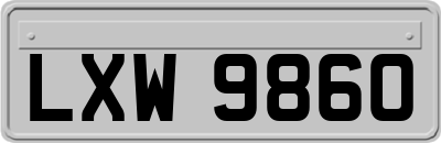 LXW9860