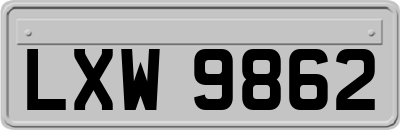 LXW9862