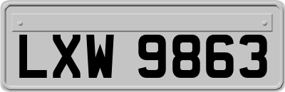 LXW9863