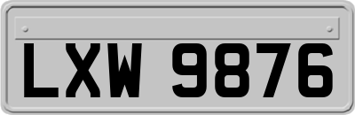 LXW9876