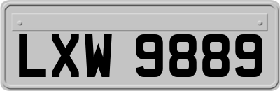 LXW9889