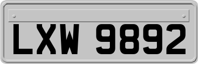 LXW9892