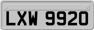 LXW9920