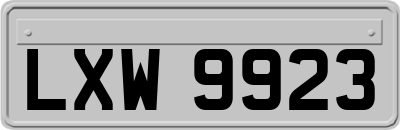 LXW9923