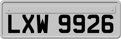 LXW9926