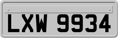 LXW9934