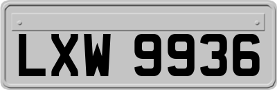 LXW9936