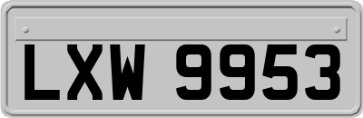 LXW9953