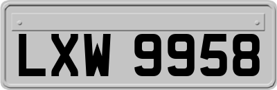 LXW9958