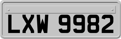 LXW9982