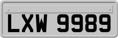 LXW9989