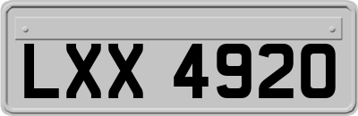 LXX4920