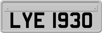 LYE1930