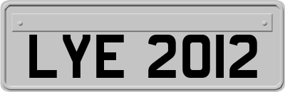 LYE2012