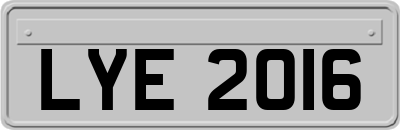 LYE2016