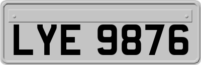 LYE9876