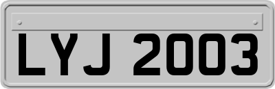 LYJ2003