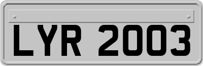LYR2003