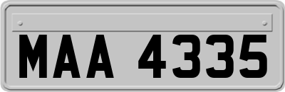 MAA4335