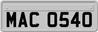 MAC0540