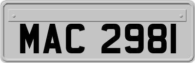 MAC2981