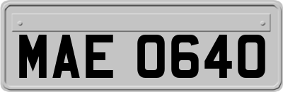 MAE0640