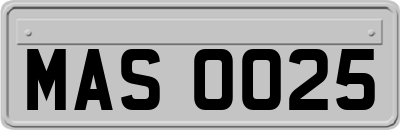 MAS0025
