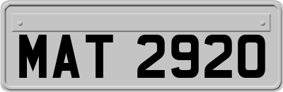 MAT2920