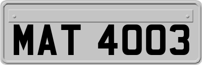 MAT4003