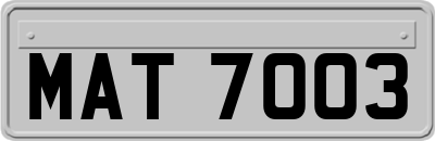 MAT7003