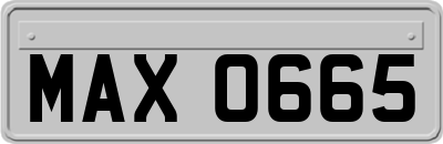 MAX0665