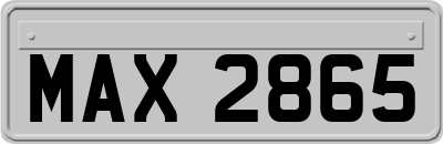 MAX2865