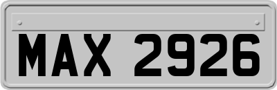 MAX2926
