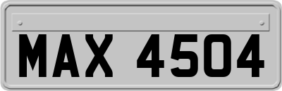 MAX4504
