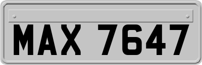 MAX7647