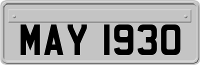 MAY1930