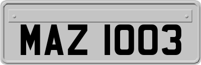 MAZ1003