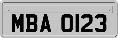 MBA0123