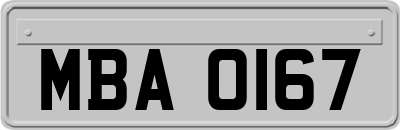 MBA0167