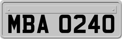 MBA0240