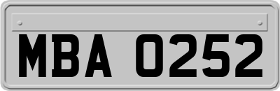 MBA0252