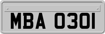 MBA0301
