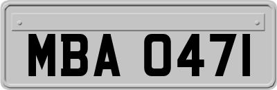 MBA0471