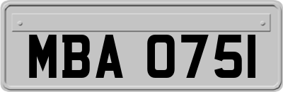 MBA0751