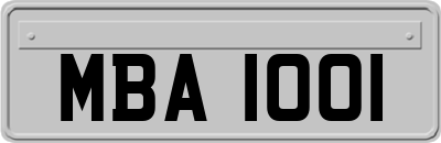 MBA1001
