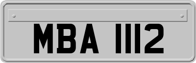 MBA1112