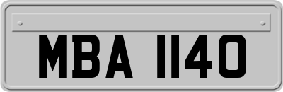 MBA1140