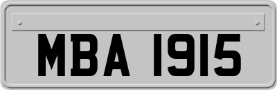 MBA1915