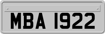 MBA1922