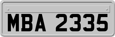 MBA2335
